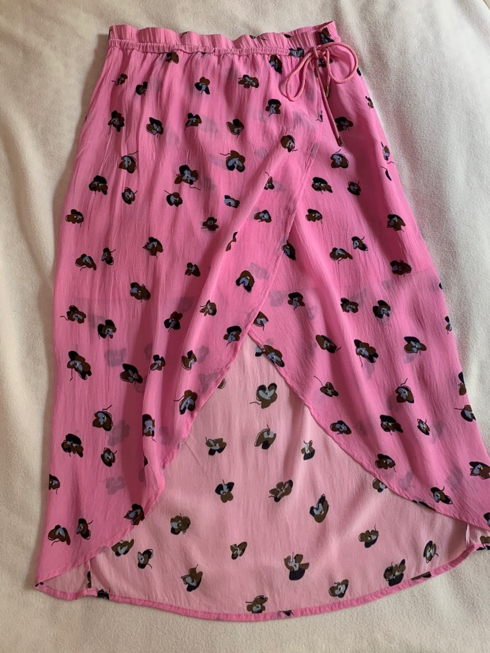 Coster Copenhagen Pink Floral Skirt